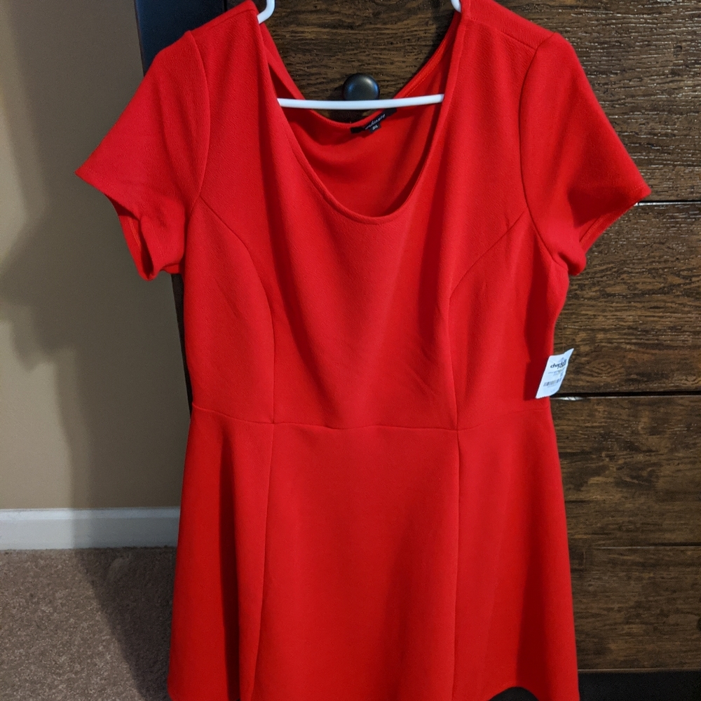 Red Charlotte Russe dress